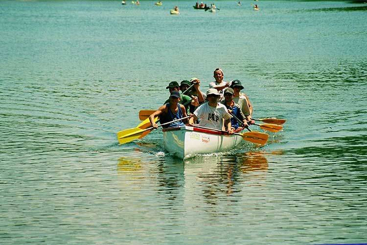 Marathon de la Dordogne | Canobus  Le canoë géant polyvalent | Saviboat bases nautiques de loisirs