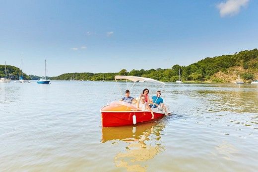 Plaisance 4.30 5 passagers | Saviboat bateaux électriques, bases nautiques de loisirs, acteurs touristiques