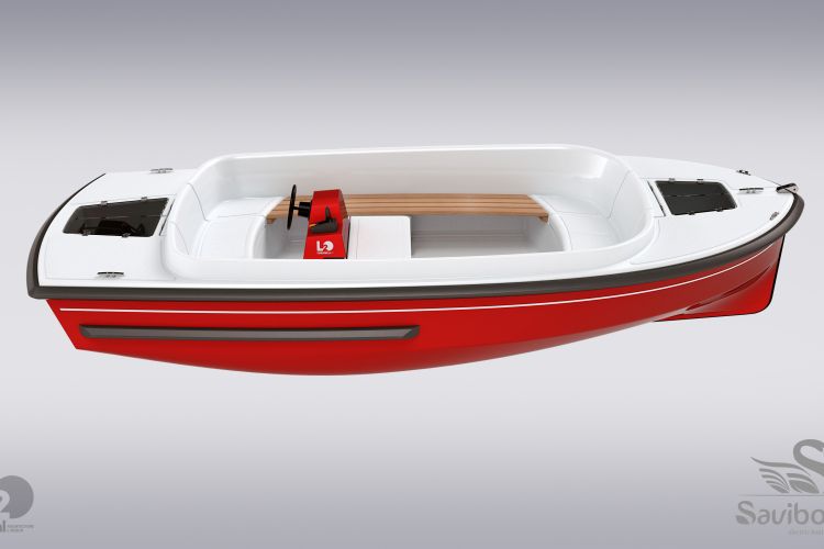 Elite 5 | 7 à 9 personnes | Saviboat bateaux électriques, bases nautiques de loisirs, acteurs touristiques